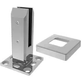 Spigot - Base Plated - Square - Adjustable