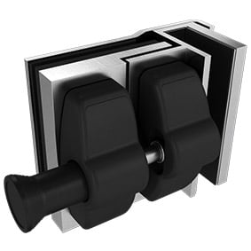 Glass Latch - Pool Gate to Glass Panel - 90º External