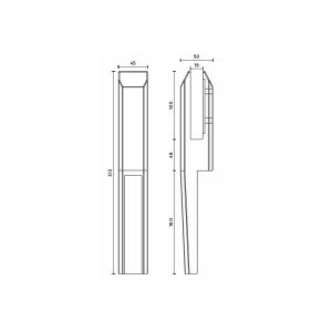 FACEMOUNT Spigot - Above level - Image 3
