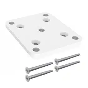 BASE PLATE SET - 65MM Post - W