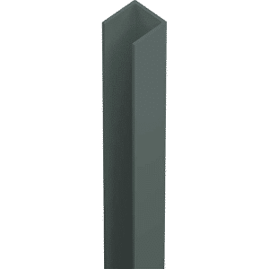 QS - Horizontal Rail for Vertical Slat Gates - 32 x 32mm - G