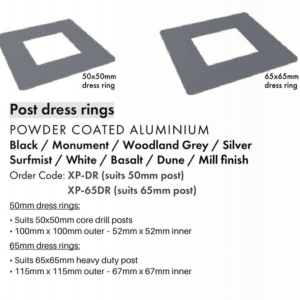 DRESS RING - Suits 65MM HD Posts - PB