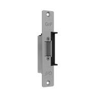 ELECTRIC STRIKER - 12 volt DC currentFace mount SS304 striker face plate with built-in side keeper(Suits Stanley Round & Lever and Lockwood 534 round knob)