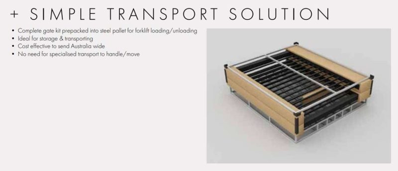 Sliding Gate Kit 1790H x 4260W - Image 4