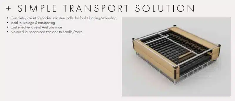 Sliding Gate Kit 1790H x 4260W - Image 4