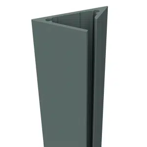 135º Corner Adapter - 6000mm - Woodland Grey