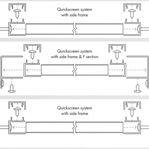 QES - Side Frame Cover - CTS 1000mm - SM - Image 3