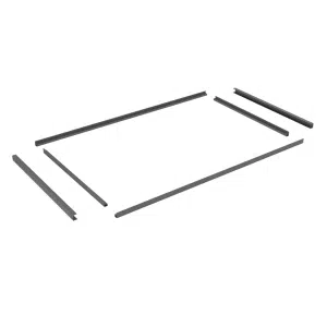 U-Channel - Frame Kit - Perforated Panel - 2000W x 1200H - MONUMENT