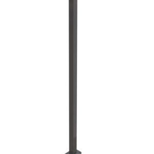 Fencing Post - 50x50mm x 1600mm - Aluminium - Base Plated - MN