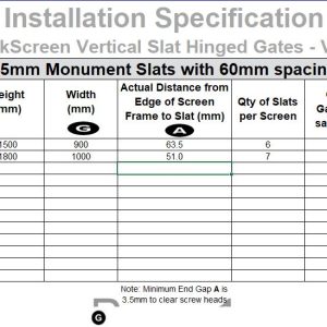 Custom Vertical Slat Gate - Gary - SM - Image 3