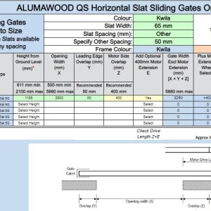 Custom Sliding Gate – Darren- Kwila - Image 2