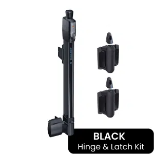 D&D Magna Latch & Hinge Kit | Black