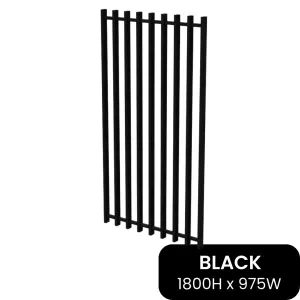 BARR Gate | 1800H x 975W Black