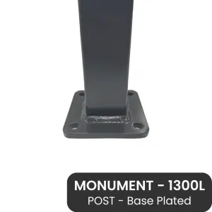 PoolSafe Post Monument 1300mm - Base Plated