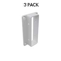 3 RAIL FENCING - Wall/Post Brackets - 3PK