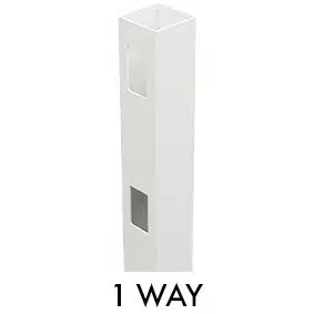 SEMI PRIVACY - 1 Way Post - 1900H