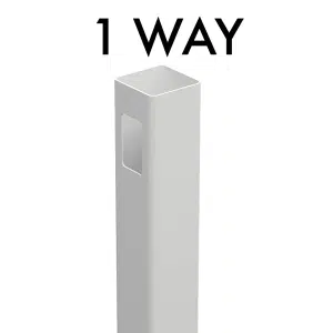 VERTICAL PALING: 1 Way Post - 2590H