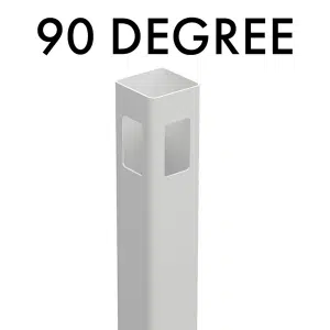 VERTICAL PALING: 90 Degree POST