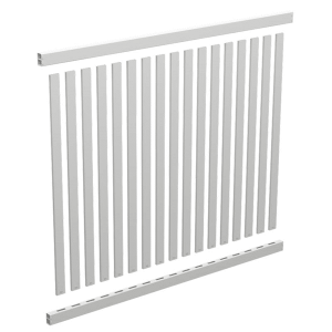 VERTICAL PALING: Fence Panel - 2338W x 1800H