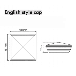 FULL PRIVACY - English Style Post Cap - Image 2