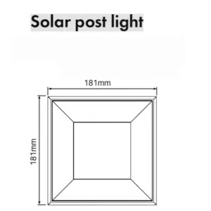 Hamptons - Solar Post Light - 127 - Image 3