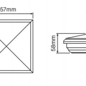SEMI PRIVACY - English Style Post Cap - Image 2